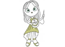 Stickdatei - Sewing Girl 8